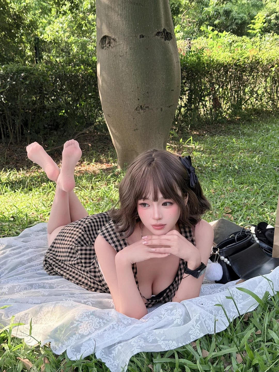 麻薯大王 - No.015 绿意深处的邀约 [92P-1.42GB] tg@simisebaisi 【丝足阁】042.webp